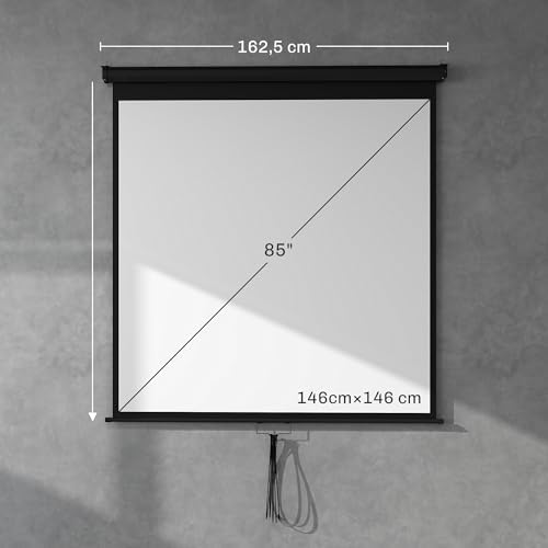 Vue 7 de Homcom Ecran De Projection