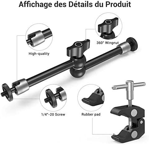 Vue 2 de Smallrig Super Clamp Et