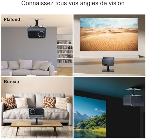 Vue 4 de Support Pour Mini Videoprojecteur