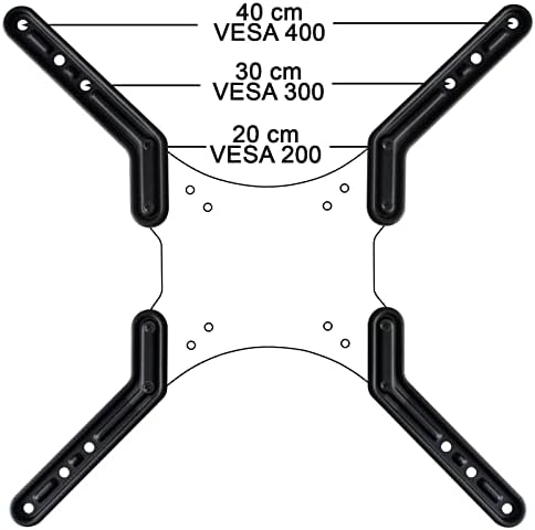 Vue 3 de Plaques Dadaptation Vesa Pour
