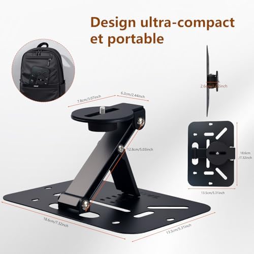 Vue 2 de Salange Support De Videoprojecteur