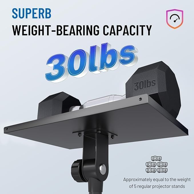 Vue 5 de Cahaya Support De Videoprojecteur