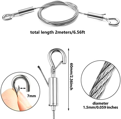 Vue 2 de Pcs Fil De Suspension