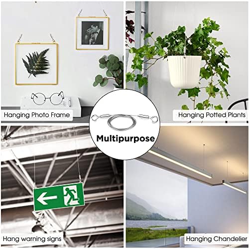 Vue 5 de Pcs Fil De Suspension