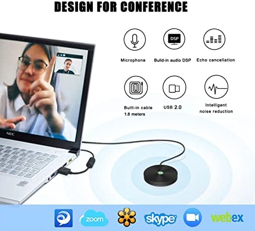 Vue 2 de Powermic Microphone De Conference