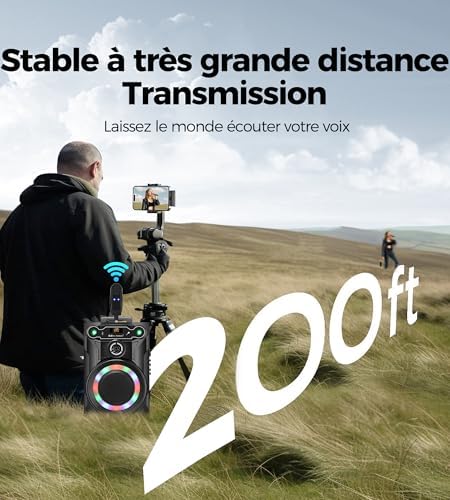 Vue 2 de Microphone Sans Fil Systeme