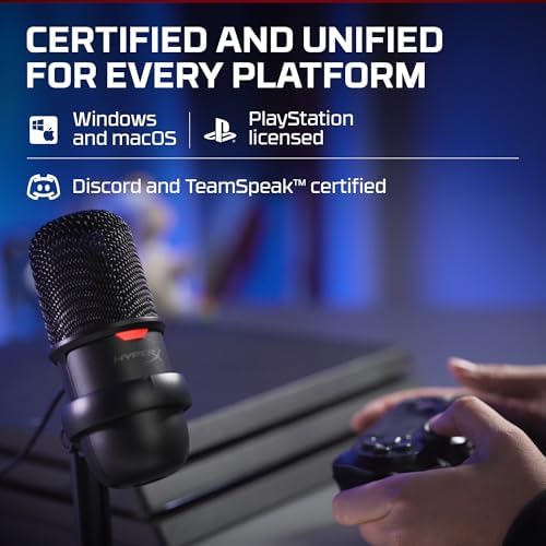 Vue 6 de Hyperx Solocast Microphone De