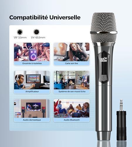 Vue 7 de Microphone Sans Fil Systeme