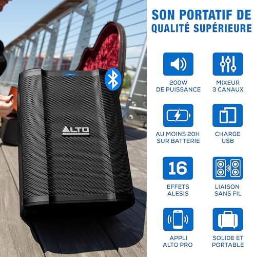 Vue 2 de Alto Busker Enceinte Amplifiee