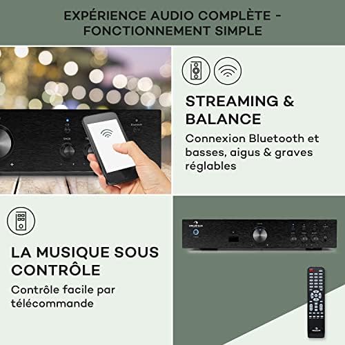 Vue 4 de Auna Avcdbt Amplificateur Hifi