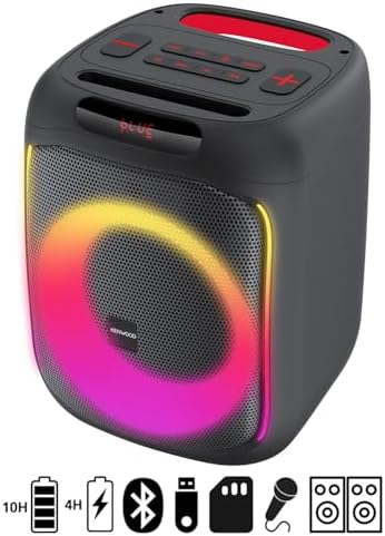 Vue 2 de Kenwood Enceinte Bluetooth Puissante