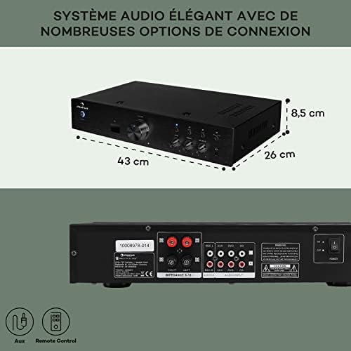 Vue 6 de Auna Avcdbt Amplificateur Hifi