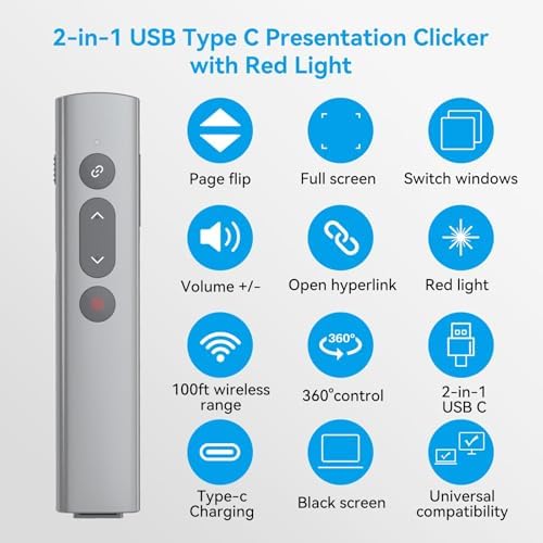 Vue 2 de Presentation Cliqueur En Usb