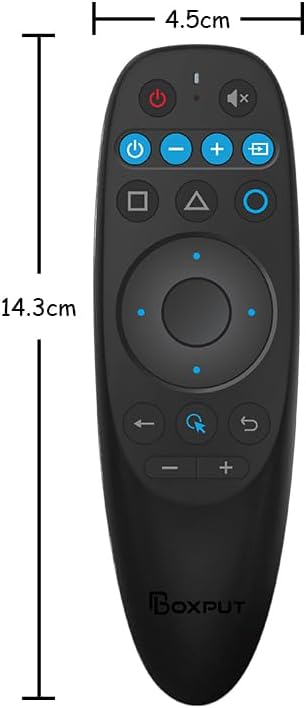 Vue 3 de Boxput Bprs Air Mouse