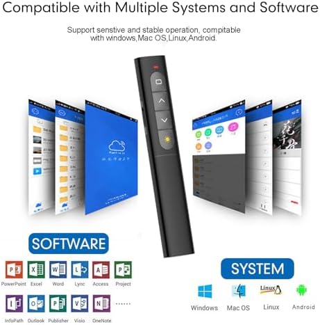 Vue 3 de Pointeur Du Presentateur Powerpointtelecommande
