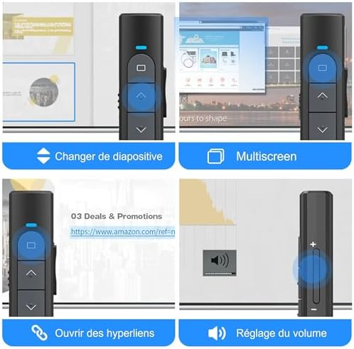 Vue 3 de Pointeur Laser Powerpoint Sac