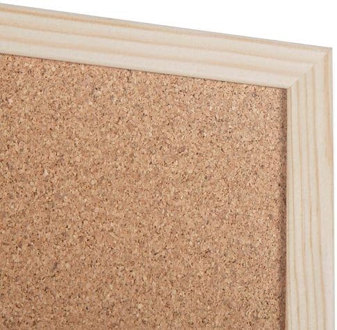 Vue 2 de Tableau Liege Cadre Bois