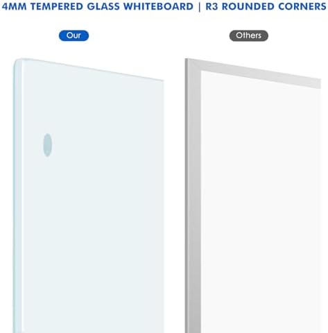 Vue 3 de Maxtek Tableau Magnetique Verre