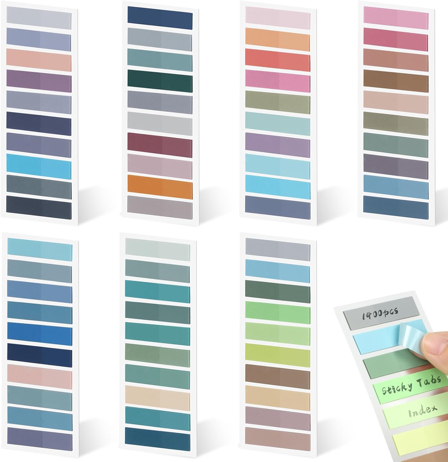 Pieces Marque Page Adhesif