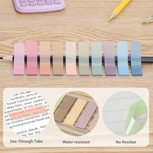 Vue 2 de Pieces Marque Page Adhesif