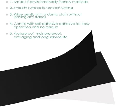 Vue 7 de Tableau Noir Effacable Rouleau