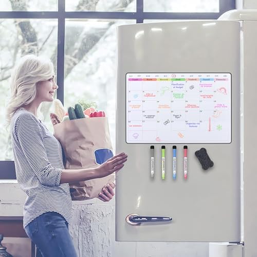 Vue 3 de Poprun Calendrier Magnetique Tableau