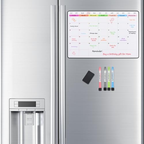 Vue 4 de Poprun Calendrier Magnetique Tableau