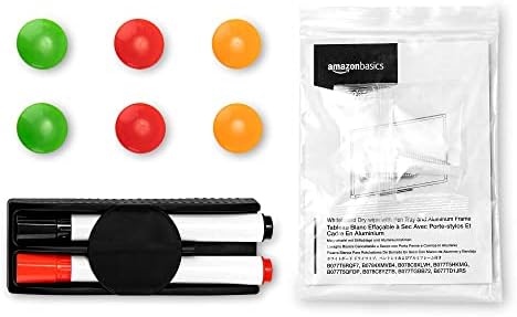 Vue 7 de Amazon Basics Tableau Blanc