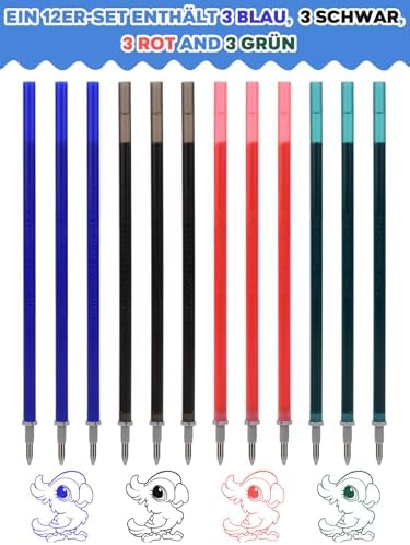 Vue 3 de Lot De Recharges Effacables