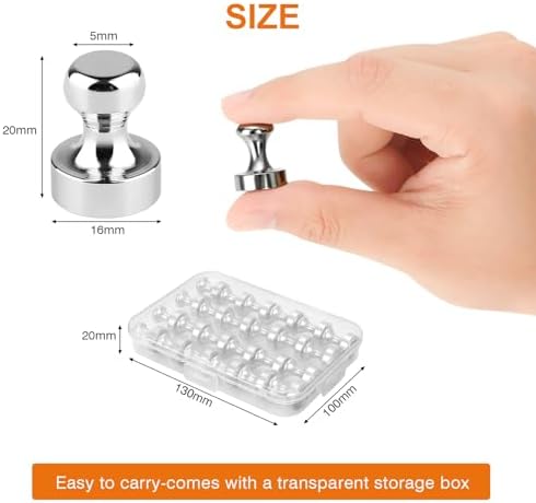 Vue 4 de Aiqinu Pieces Aimants Puissants