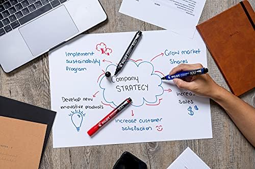 Vue 3 de Pilot Marqueur Permanent Pointe