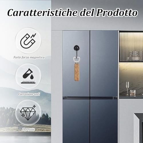 Vue 4 de Lot De Crochets Magnetiques