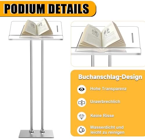 Vue 2 de Podium En Acrylique Avec