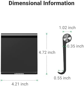 Vue 6 de Ugreen Support Tablette Reglable