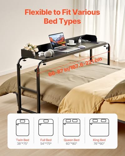 Vue 4 de Vevor Table De Lit