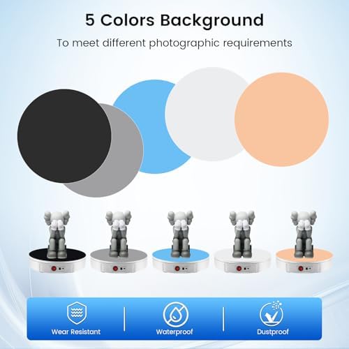 Vue 3 de Plateau Tournant Electrique Cm