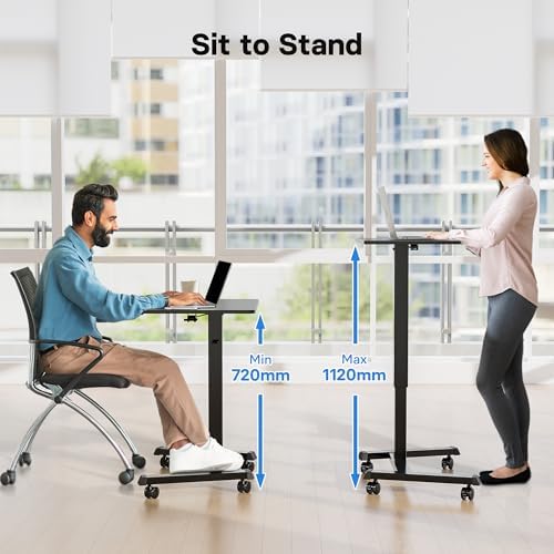 Vue 3 de Bontec Bureau Mobile Reglable