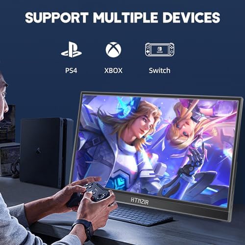 Vue 6 de Moniteur Tactile Portable Poucesp