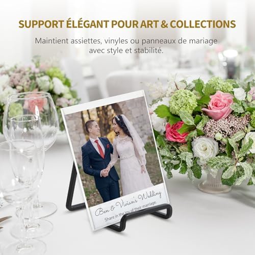 Vue 4 de Chevalet Support Presentoir Porte