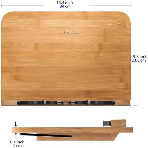 Vue 2 de Holzern Support De Lecture