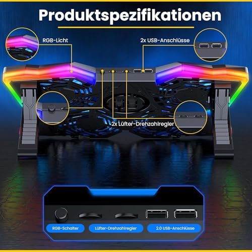 Vue 3 de Offgridtec Refroidisseur Pour Ordinateur