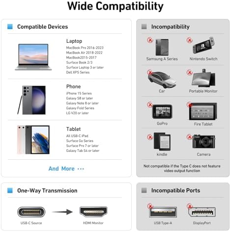Vue 5 de Benfei Adaptateur Usb
