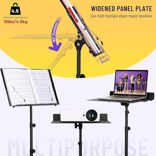 Vue 4 de Cahaya Pupitre Triple Pliable