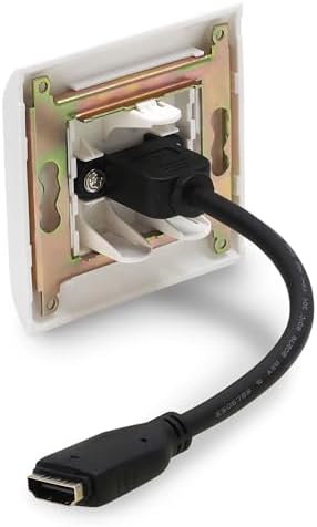 Vue 2 de Waytex Prise Murale Hdmi