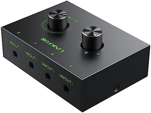 Vue 4 de Linkfor Ports Commutateur Audio