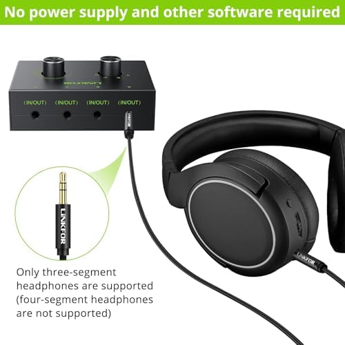 Vue 5 de Linkfor Ports Commutateur Audio