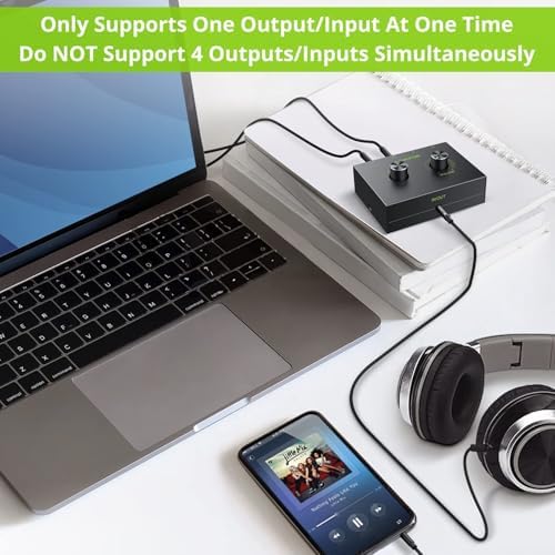 Vue 6 de Linkfor Ports Commutateur Audio