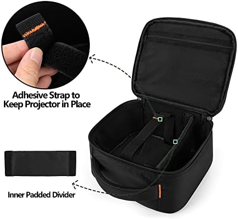 Vue 4 de Curmio Sacoche Pour Miniprojecteur