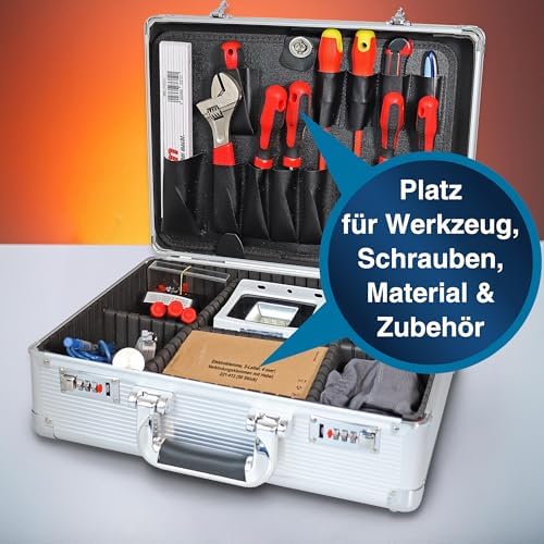 Vue 3 de Peaktech Mallette En Aluminium