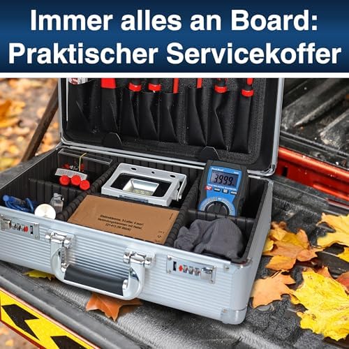 Vue 6 de Peaktech Mallette En Aluminium